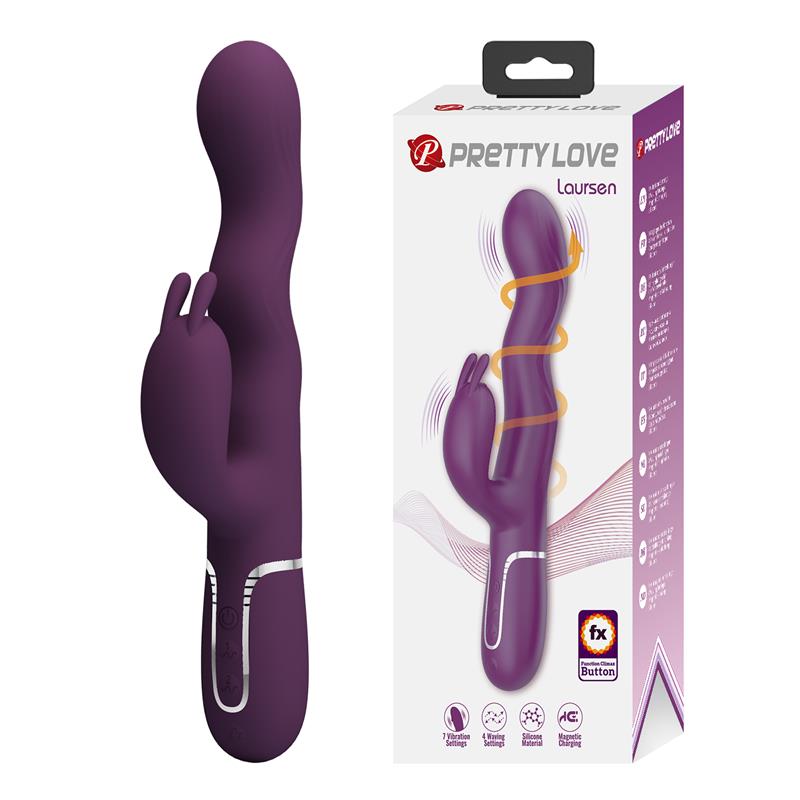 PRETTYLOVE - LAURSEN VIBRATOR WITH WAVING MODES