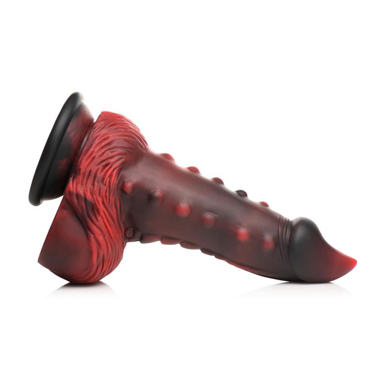 CREATURE COCKS - LAVA DEMON THICK NUBBED DILDO