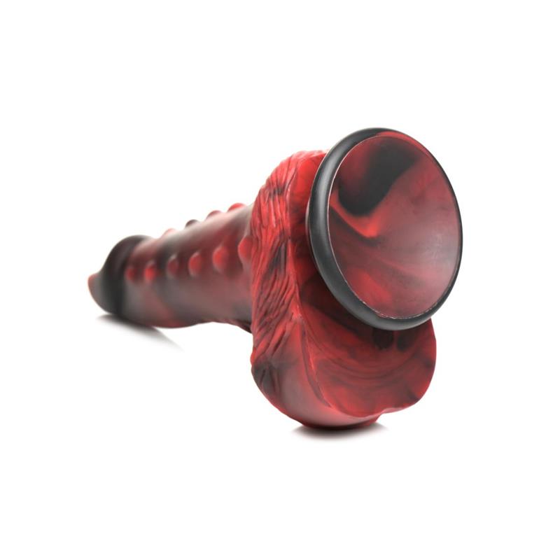 CREATURE COCKS - LAVA DEMON THICK NUBBED DILDO