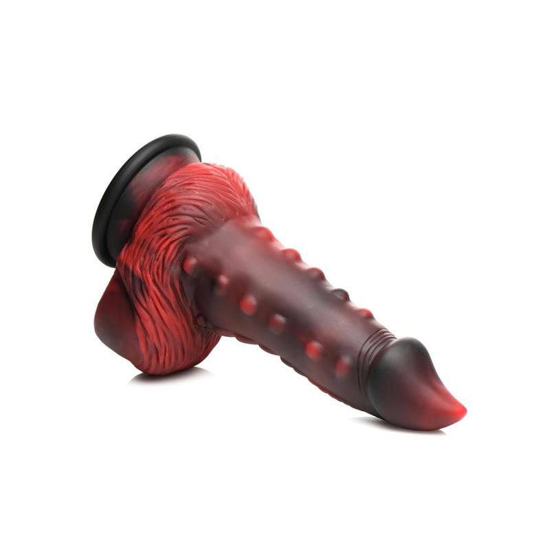 CREATURE COCKS - LAVA DEMON THICK NUBBED DILDO