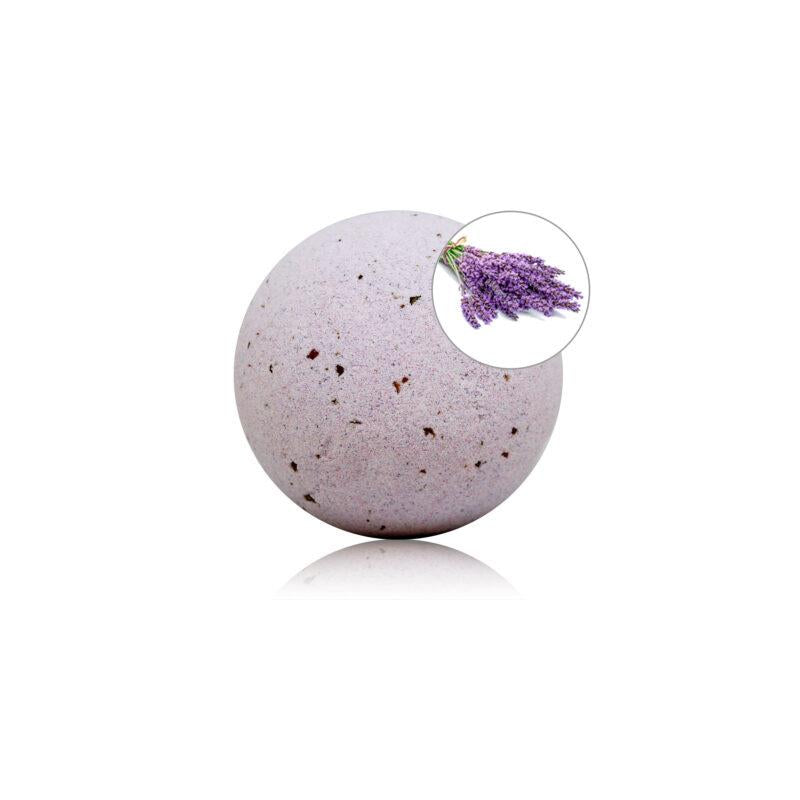 TALOKA - LAVENDER AROMA BATH BOMB WITH ROSE PETALS 140 GR