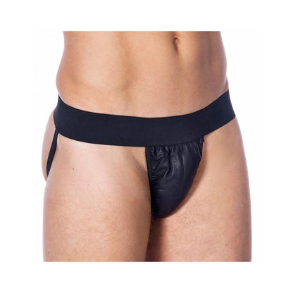 BONDAGE PLAY - LEATHER BRIEF