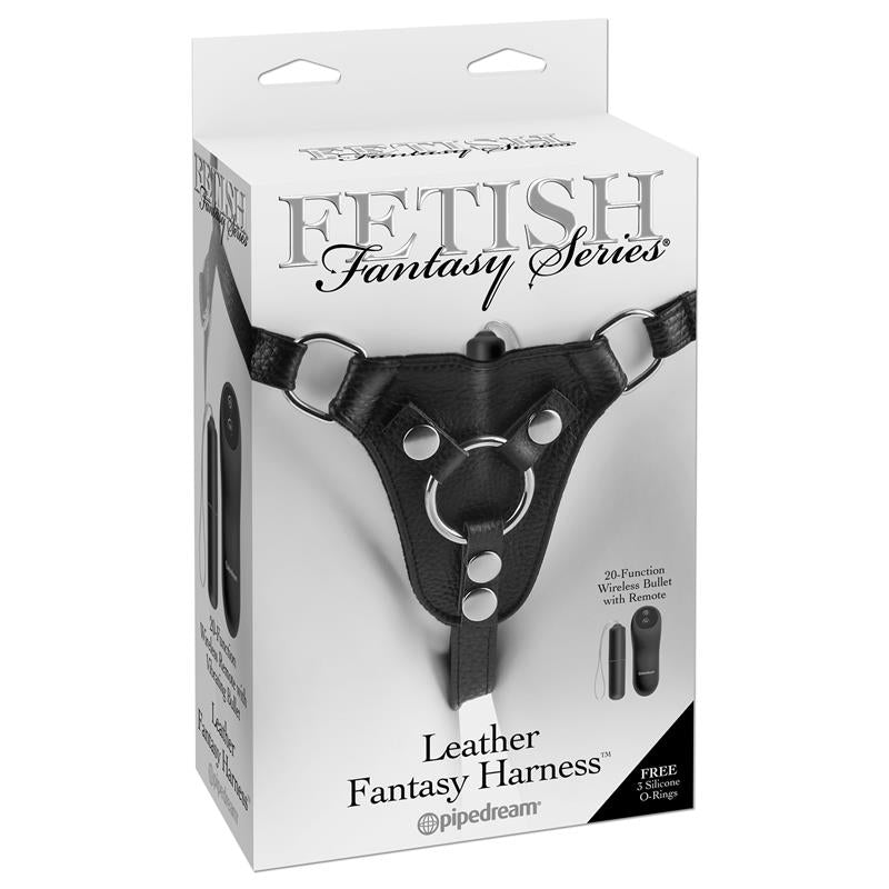 FETISH FANTASY HARNESS - LEATHER FANTASY HARNESS