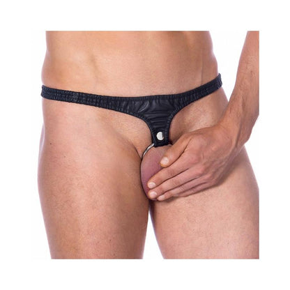 BONDAGE PLAY - LEATHER WAISTBAND