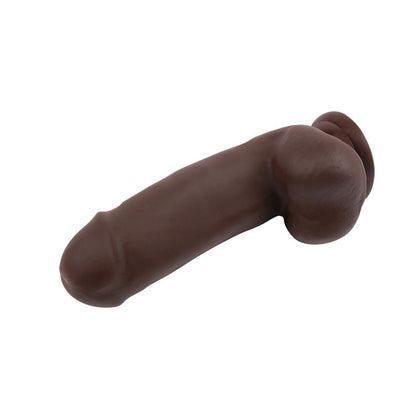 CHISA - LECHER DUAL-DENSITY DILDO BROWN 18CM