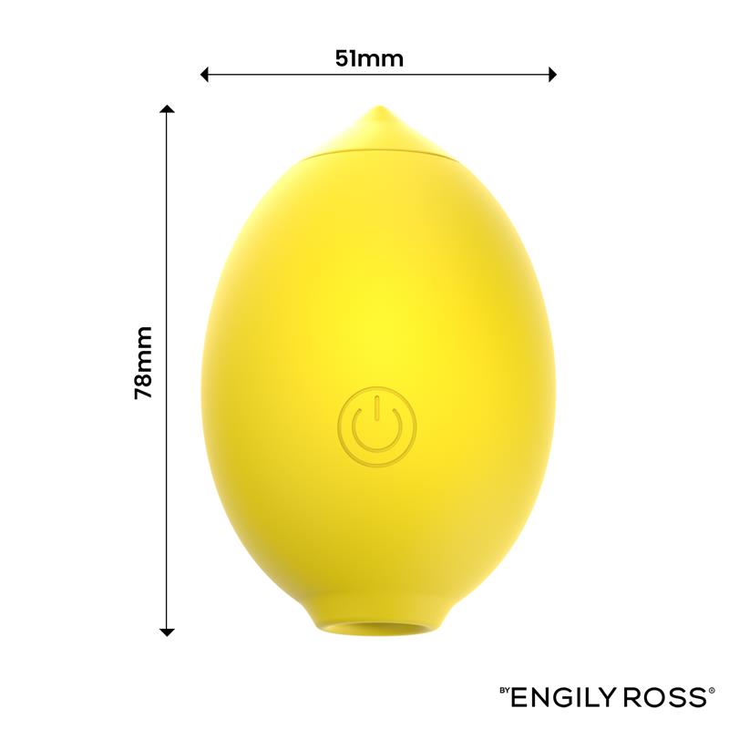 ENGILY ROSS - LEMON CLITORAL STIMULATOR WITH SUCTION