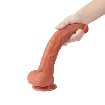XISE - LEN DILDO DOUBLE-LAYERED SILICONE 10.43