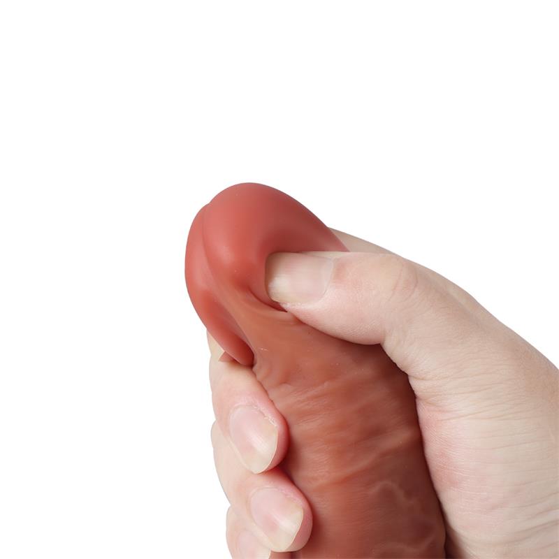 XISE - LEO DILDO DOUBLE HARDNESS DUAL LAYER SILICONE 9.44
