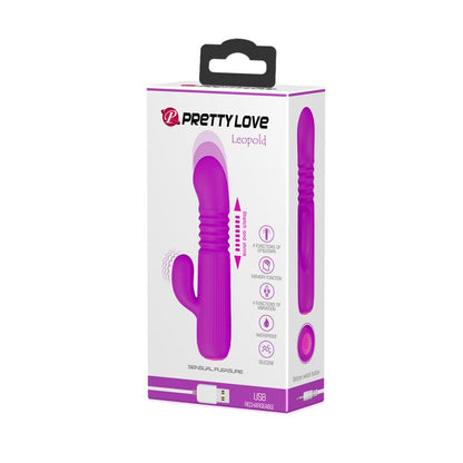 PRETTY LOVE - LEOPOLD THRUSTING VIBE USB SILICONE