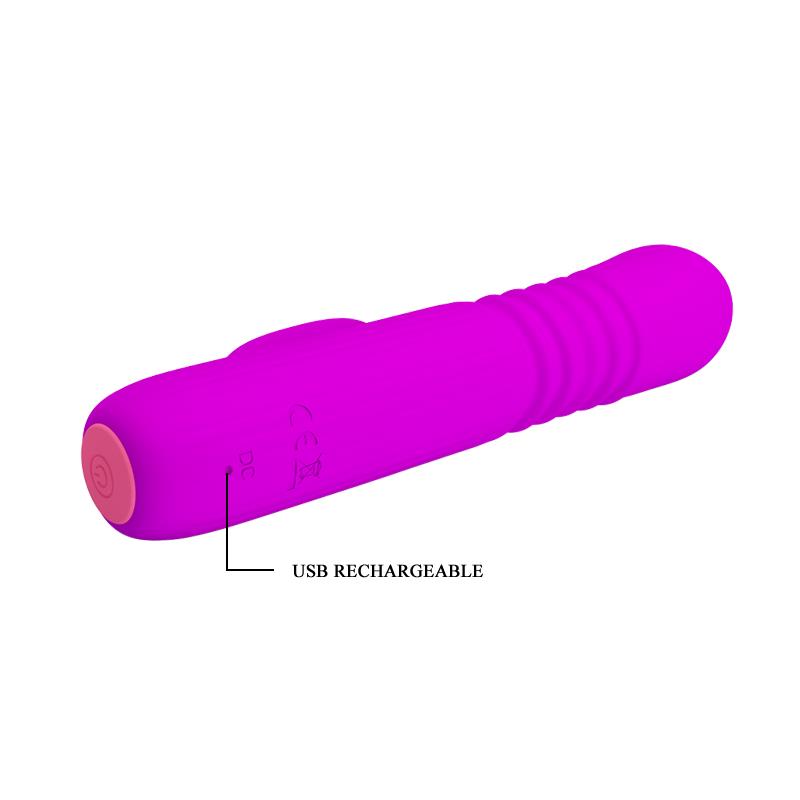 PRETTY LOVE - LEOPOLD THRUSTING VIBE USB SILICONE