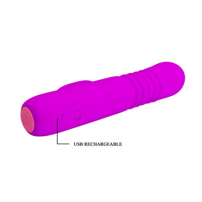PRETTY LOVE - LEOPOLD THRUSTING VIBE USB SILICONE