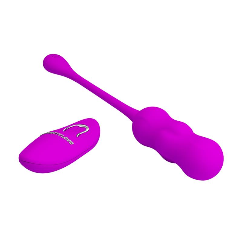 PRETTYLOVE - LESHY VIBRATING EGG WITH REMOTE CONTROL USB