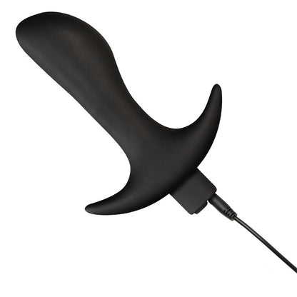 TARDENOCHE - LEVER ANAL PLUG WITH VIBRATION USB SILICONE