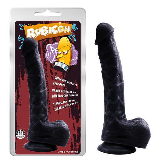 CHISA - LEVIATHAN DILDO 10 - 25.5 CM BLACK