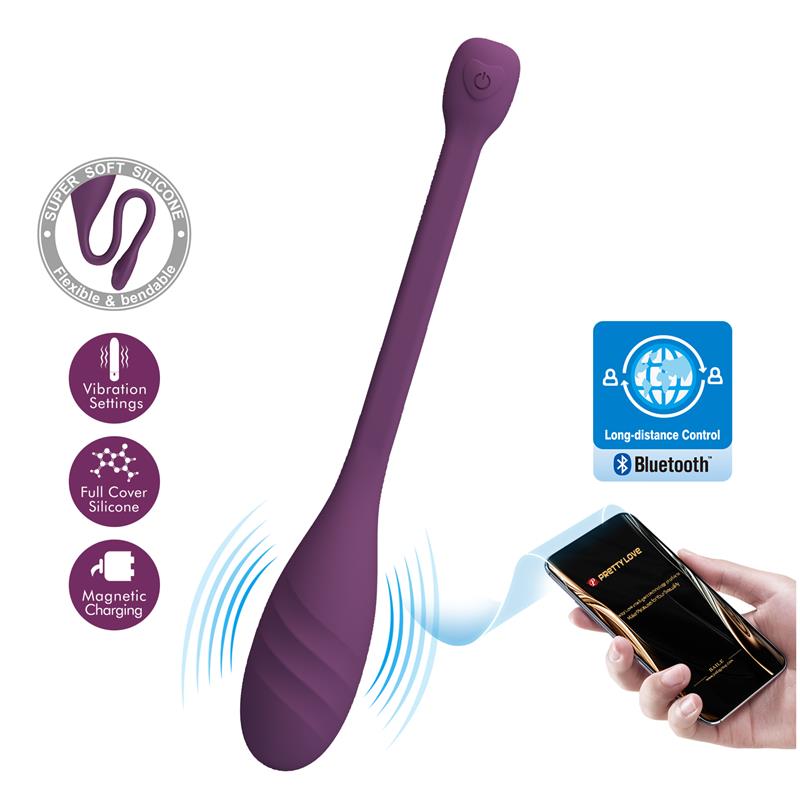 PRETTYLOVE - LEVIATHAN VIBRATING EGG WITH APP