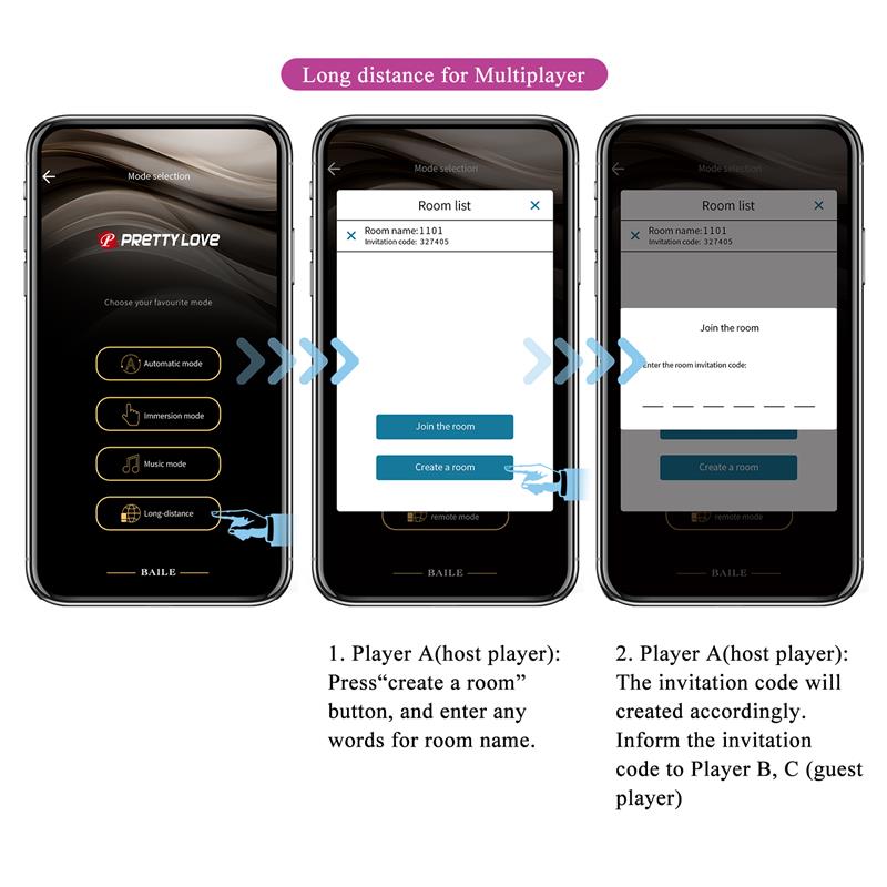 PRETTYLOVE - LEVIATHAN VIBRATING EGG WITH APP