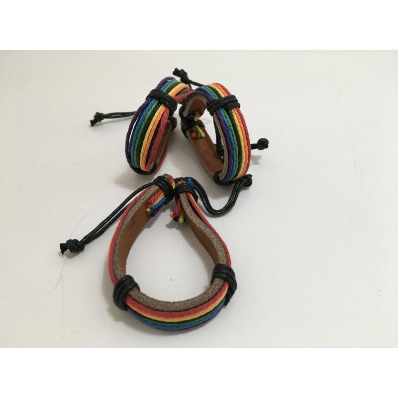 DIVERTY SEX - LGBT+ PRIDE LARGE ROUND FLAG BRACELET