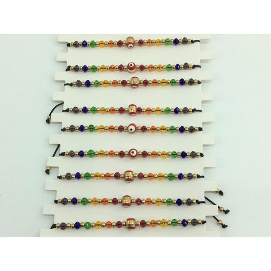 DIVERTY SEX - LGBT+ PRIDE SMALL BRACELET TURKISH EYE