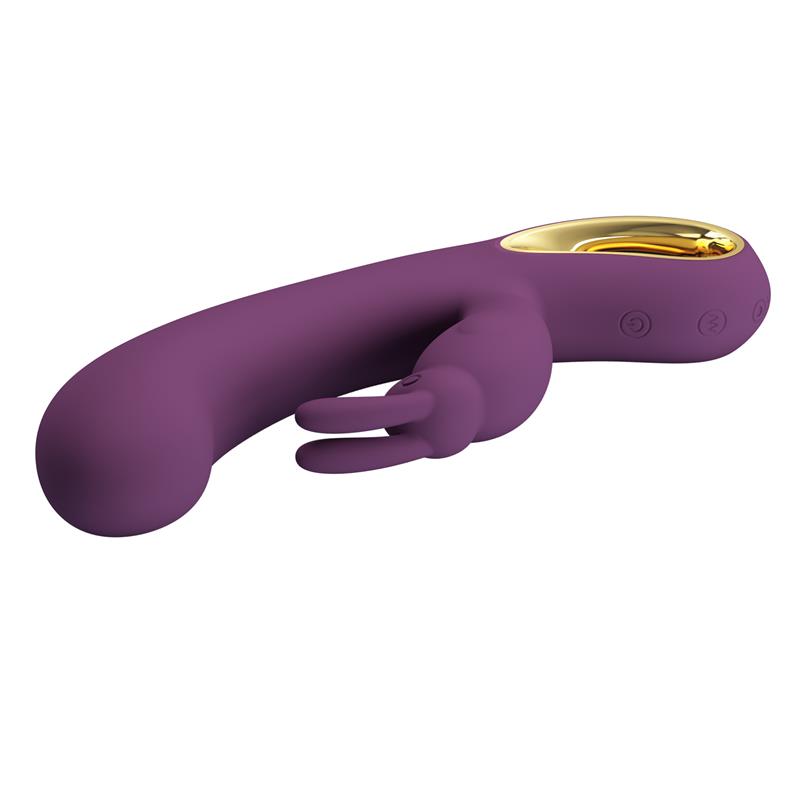 PRETTYLOVE - LIAM G-SPOT VIBRATOR SILICONE WITH APP PURPLE