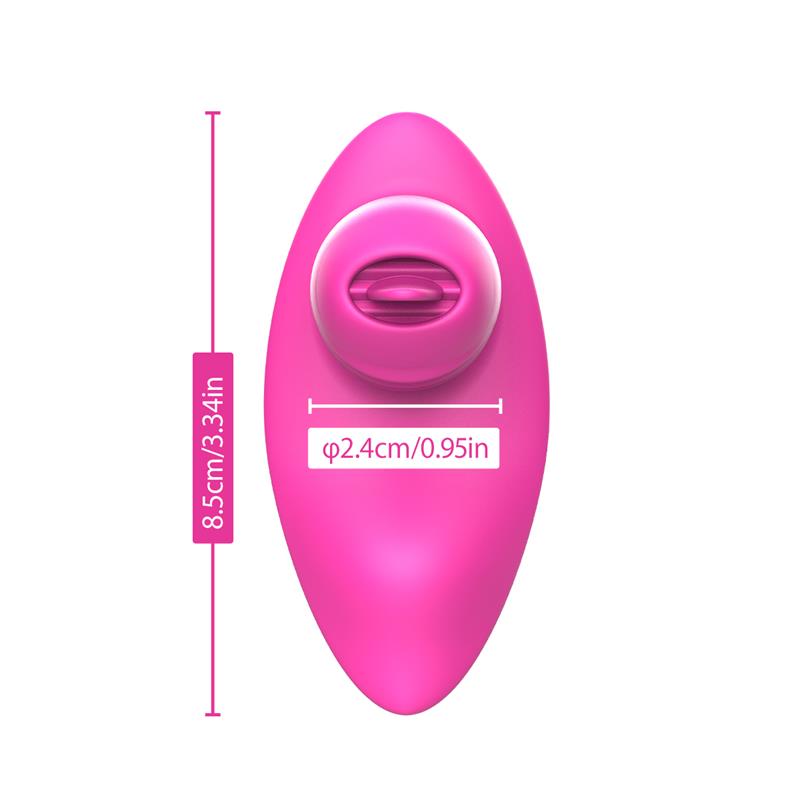 CHISA - LICKER STRAP-ON VIBE WITH TONGUE