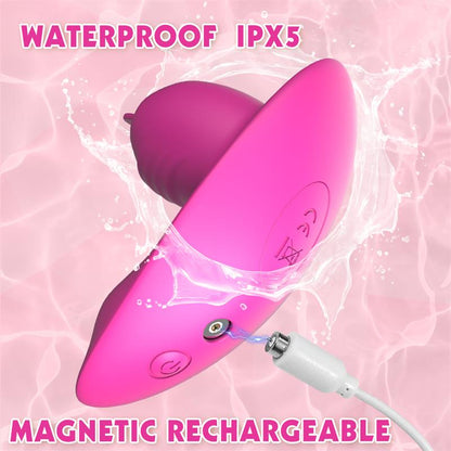 CHISA - LICKER STRAP-ON VIBE WITH TONGUE