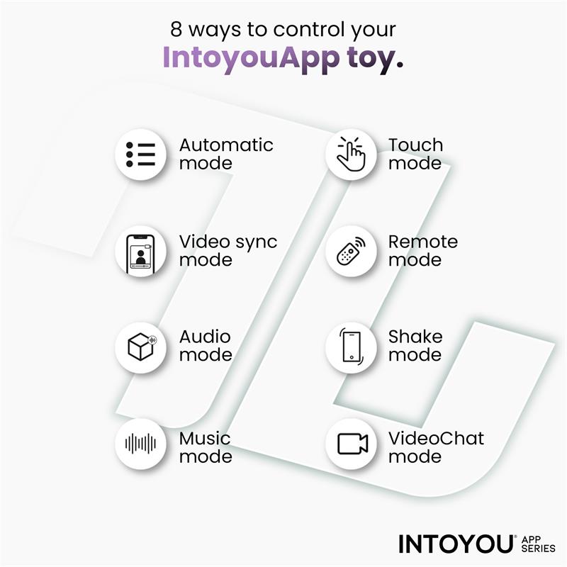 INTOYOU APP SERIES - LICKY LICKING TONGUE VIBRATOR WITH APP