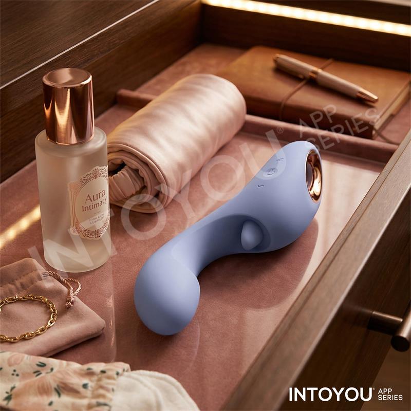 INTOYOU APP SERIES - LICKY LICKING TONGUE VIBRATOR WITH APP