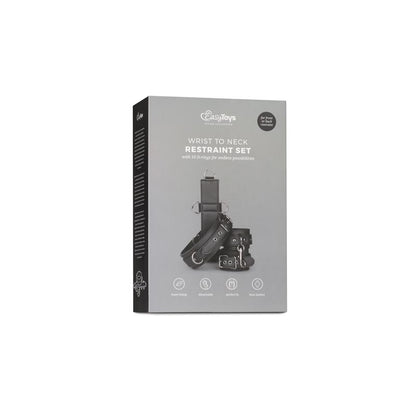 EASYTOYS - LIGATURE SET NECK AND WRIST RESTRAINT