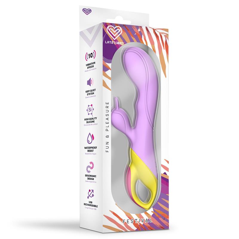 FESTIVAL - LILLY STIMULATOR 10 MODES USB MAGNETIC