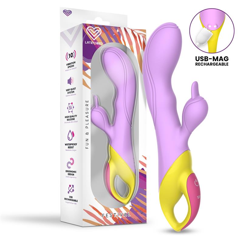 FESTIVAL - LILLY STIMULATOR 10 MODES USB MAGNETIC