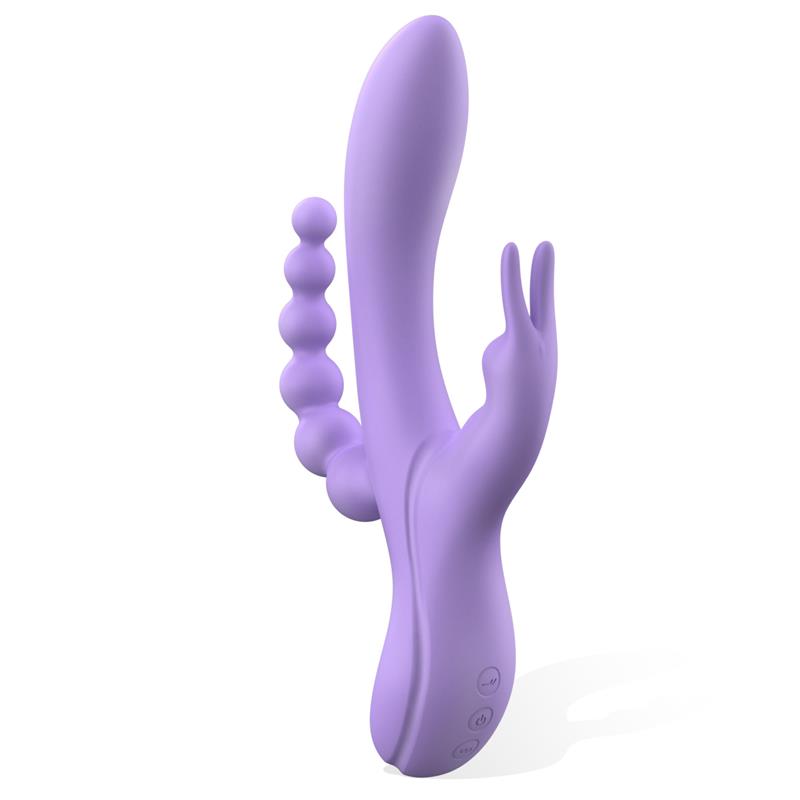 ENGILY ROSS - LINDSAY VIBE WITH ANAL CHAIN LIQUID SILICONE UNIBODY FLEXIBLE 2 MOTORS