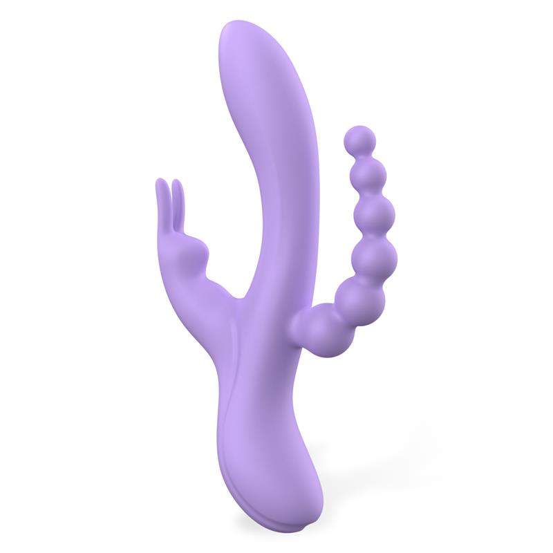 ENGILY ROSS - LINDSAY VIBE WITH ANAL CHAIN LIQUID SILICONE UNIBODY FLEXIBLE 2 MOTORS