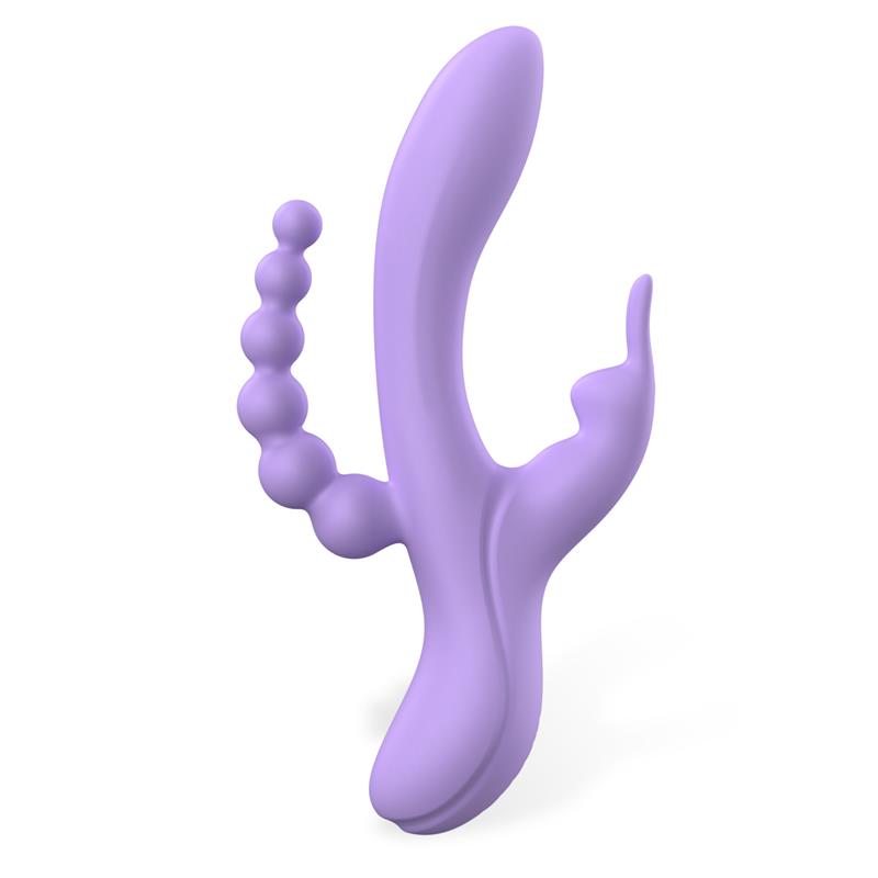 ENGILY ROSS - LINDSAY VIBE WITH ANAL CHAIN LIQUID SILICONE UNIBODY FLEXIBLE 2 MOTORS