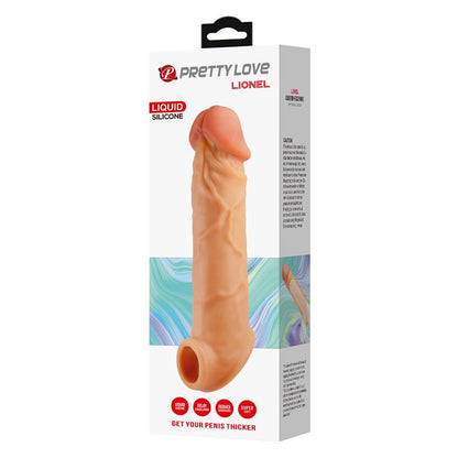 PRETTYLOVE - LIONEL PENIS SLEEVE LIQUID SILICONE