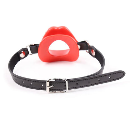 LATETOBED BDSM LINE - LIP GAG MOUTH SHAPE ADJUSTABLE 39-58 CM