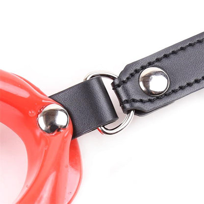 LATETOBED BDSM LINE - LIP GAG MOUTH SHAPE ADJUSTABLE 39-58 CM