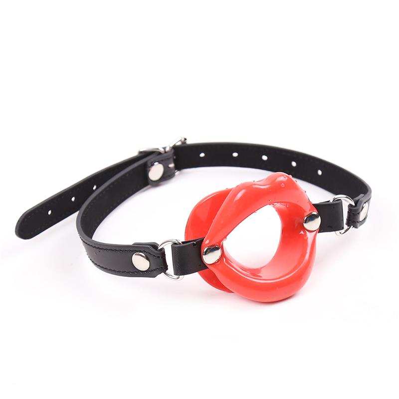 LATETOBED BDSM LINE - LIP GAG MOUTH SHAPE ADJUSTABLE 39-58 CM