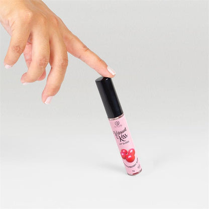 SECRET PLAY - LIP GLOSS VIBRANT KISS FLAVOR STRAWBERRY GUM 7G