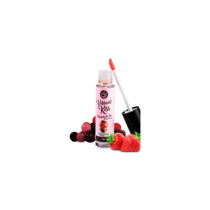 SECRET PLAY - LIP GLOSS VIBRANT KISS FLAVOR STRAWBERRY GUM