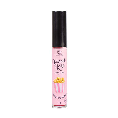 SECRET PLAY - LIP GLOSS VIBRANT KISS FLAVOR SWEET POPCORN 7G