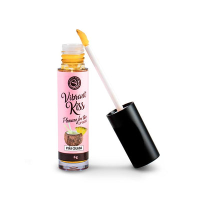 SECRET PLAY - LIP GLOSS VIBRANT KISS PIÑA COLADA FLAVOR