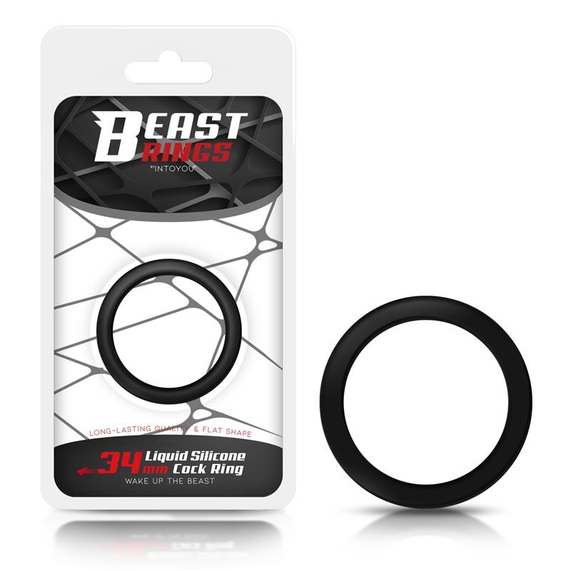 BEAST RINGS - LIQUID SILICONE COCK RING 3.4 CM