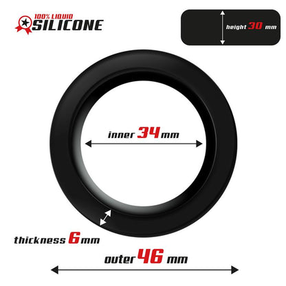 BEAST RINGS - LIQUID SILICONE COCK RING 3.4 CM