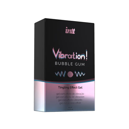 INTT - LIQUID VIBRATOR BUBBLE GUM AROMA 15 ML
