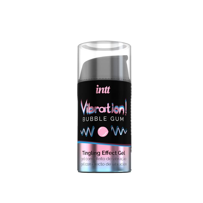 INTT - LIQUID VIBRATOR BUBBLE GUM AROMA 15 ML