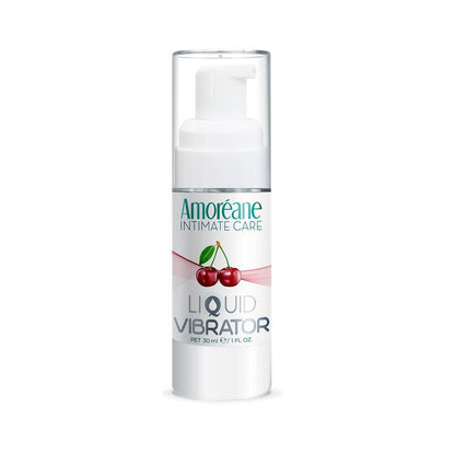 AMOREANE - LIQUID VIBRATOR CHERRY FLAVOR 30 ML