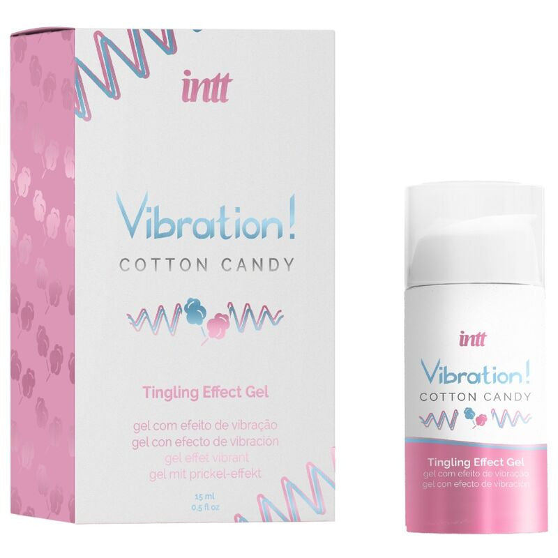 INTT - LIQUID VIBRATOR COTTON CANDY 15 ML