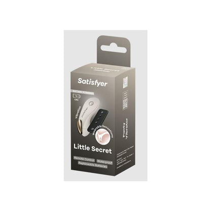 SATISFYER - LITTLE SECRET PANTY STIMULATOR BATTERY SERIES WARM GREY