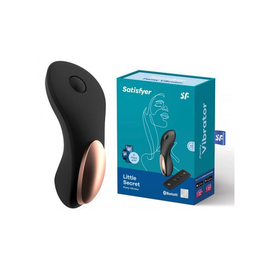 SATISFYER - LITTLE SECRET PANTY STIMULATOR WITH REMOTE CONTROL AND APP