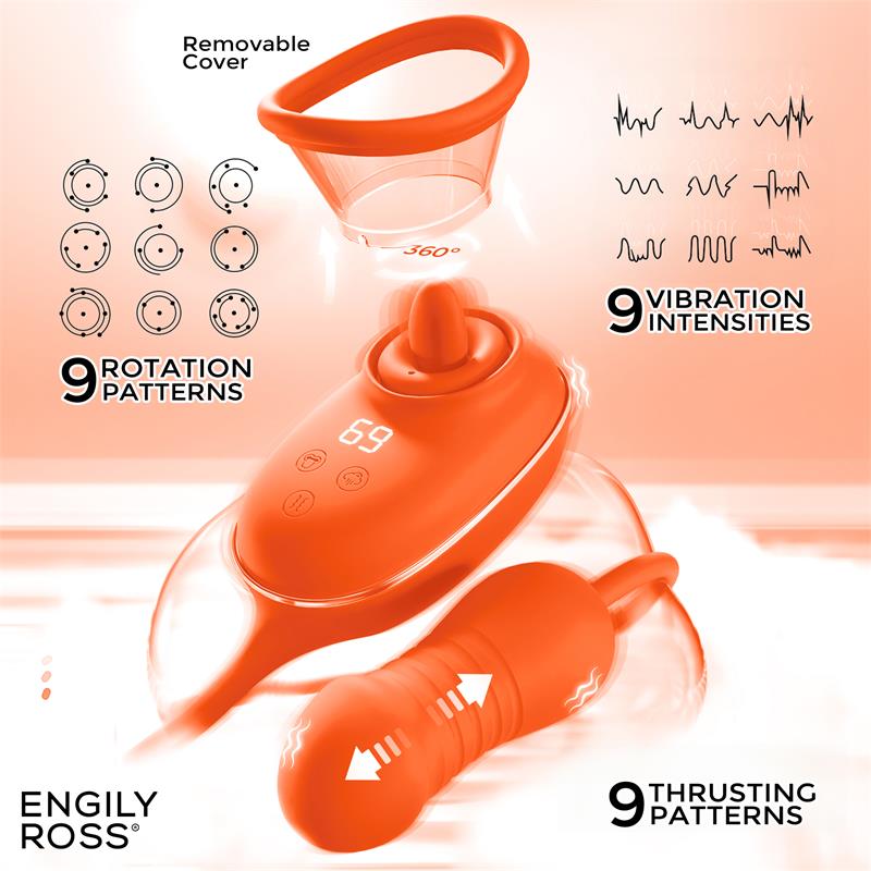 ENGILY ROSS - LIZER PRO OSCILLATING TONGUE STIMULATOR, VACUUM PUMP, AND THRUSTING EGG
